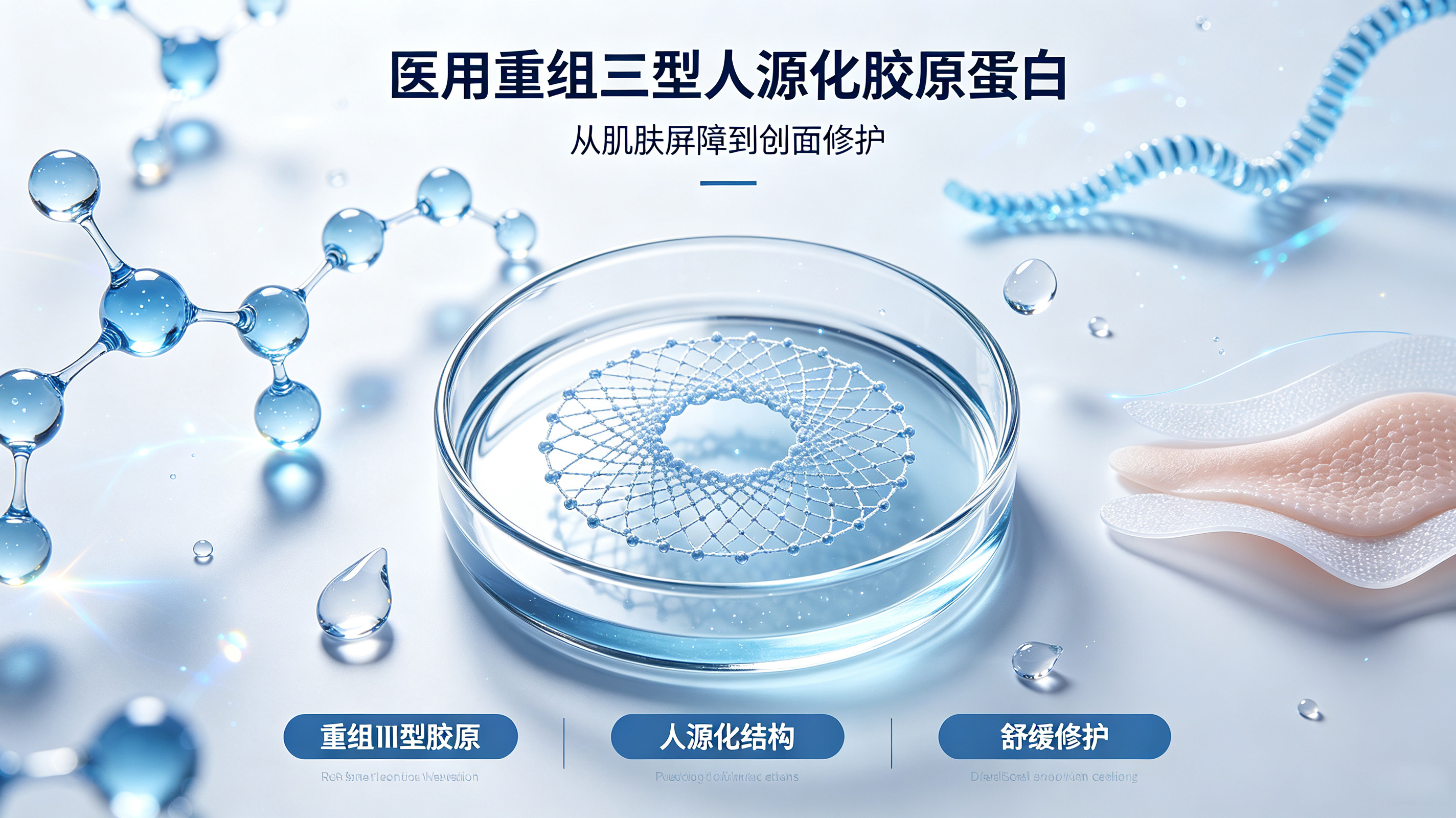医用重组三型人源化胶原蛋白科普 (1) 医用重组三型人源化胶原蛋白科普 (1)